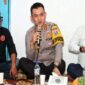 Kapolresta Sumenep Kombes Pol Ariek Indra Sentanu SH SIK MH (Tengah) Ketua AWDI M. Rakip, Dewan Penasehat Hukum AWDI Bambang Hudhawi 