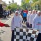 Camat Ambunten, Moh. Zaini, S.Sos, MSI Saat Melepas Lomba Gerak Jalan Se-Kecamatan Ambunten, Kamis (20/08/2026)