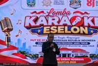 Kepala Cabdindik Sumenep Mendadak Naik Panggung, Nomor 15 Bikin Heboh HUT ke-81 RI