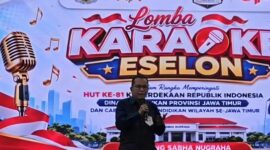 Kepala Cabdindik Sumenep Mendadak Naik Panggung, Nomor 15 Bikin Heboh HUT ke-81 RI