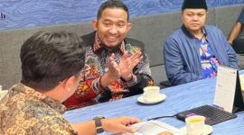 Bupati Sumenep Dr H Achmad Fauzi Wongsojudo SH MH Saat Berkunjung Ke Kementerian Perhubungan RI di Jakarta, Jum'at (21/08/2026)