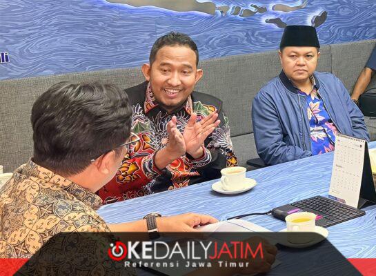 Bupati Sumenep Dr H Achmad Fauzi Wongsojudo SH MH Saat Berkunjung Ke Kementerian Perhubungan RI di Jakarta, Jum'at (21/08/2026)