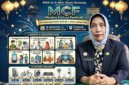 Direktur RSUDMA Sumenep, dr. Hj. Erliyati, M.Kes. dan Pamflet Stand MFC 2026