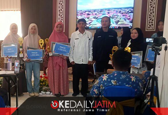 Kepala Dispusip Kabupaten Sumenep Rudi Yuyianto, SE.MSI Bersama Para Peserta Di Aula Dispusip Sumenep, Rabu (26/08/2026)
