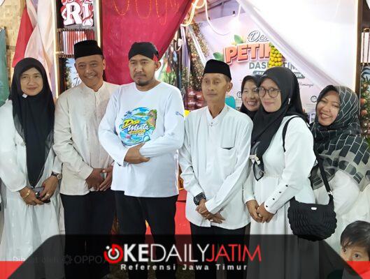 Bupati Sumenep Dr H Achmad Fauzi Wongsojudo SH MH Bersama Camat Dasuk Wismadi Wicaksono Bersama Istri dan Sekcam Kamaruddin Bersama Istri