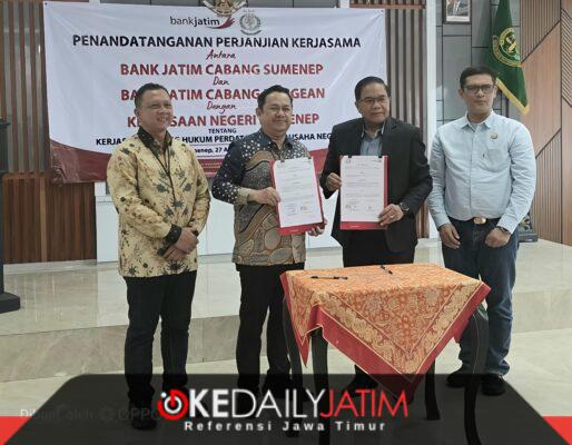 Bank Jatim Kangean Gandeng Kejari Sumenep, Kredit Bermasalah Jadi Sasaran Utama