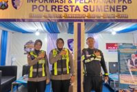 Satlantas Polresta Sumenep Buka Layanan PKB Malam di Madura Culture Festival 2026