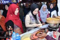 Ketua TP PKK Kabupaten Sumenep Nia Kurnia Fauzi di Madura Culture Festival 2026