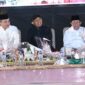 Bupati Fauzi di Dampingi Wabup KH Imam Hasyim dan Kapolresta Kombes Pol Ariek Indra Sentanu di acara Malam Tasyakuran HUT RI ke 81 