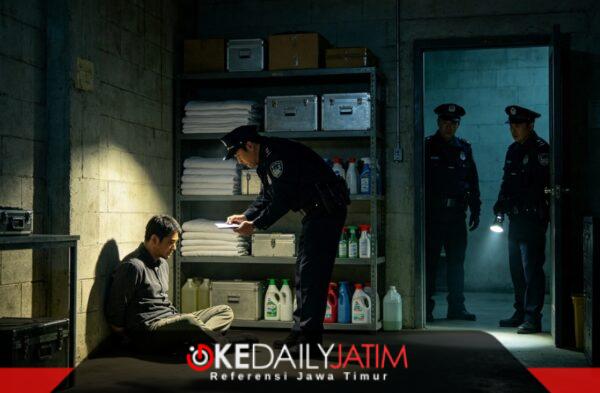 Ilustrasi Foto Penangkapan Tersangka Narkoba di Gudang Hotel