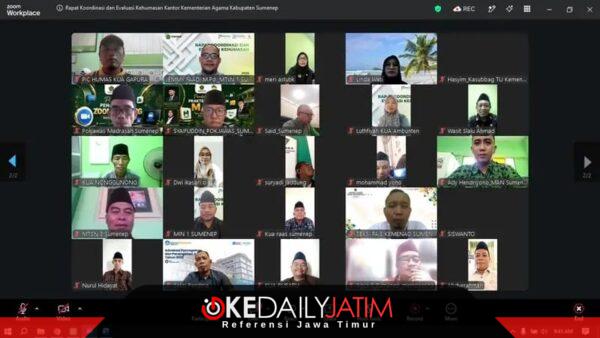 Kemenag Sumenep Gaspol Perkuat Kehumasan, Semua Satker Diminta Aktif Publikasi