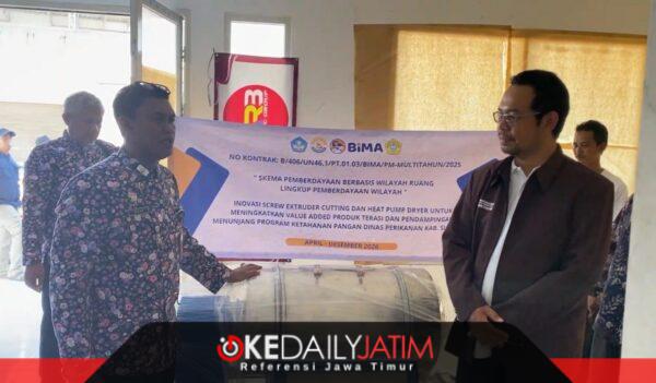 Terasi Rebon Ambunten Disulap Lebih Modern, Diskan Sumenep Terapkan Teknologi Pengolahan