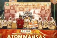 Prestasi Ganda MAN Sumenep: Basket Putri Juara 1, Putra Raih Juara 3 di Atom Mansas 2026