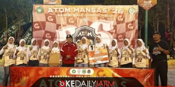 Prestasi Ganda MAN Sumenep: Basket Putri Juara 1, Putra Raih Juara 3 di Atom Mansas 2026