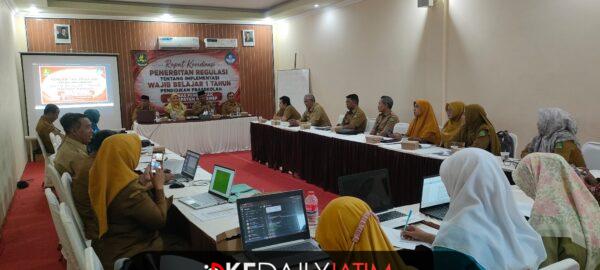 Bidang PAUD dan PNF Disdik Sumenep Kebut Regulasi Wajib Belajar 1 Tahun Prasekolah
