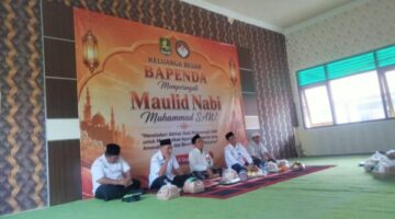 Keluarga Besar Bapenda Gelar Peringatan Maulid Nabi Muhammad SAW, Rabu (09/09/2026)
