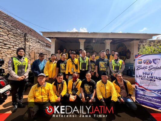 Jumat Berkah Satlantas Polresta Sumenep, Rangkul Ojol Sambil Gaungkan Pesan Keselamatan