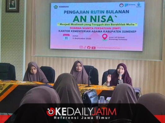 DWP Kemenag Sumenep Dalami Fikih Haid, Bekal Ibadah hingga Penguatan Integritas ASN