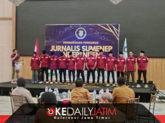 Pengukuhan Kepengurusan JSI Di Ballroom Myze Hotel Sumenep, Selasa (15/09/2026)