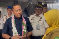 Ditjenpas Kusnali Didampingi Karutan Kelas IIB Sumenep Aditya Wahyu Rahmadani Saat Melakukan Kunjungan ke Rutan Sumenep, Selasa (15/09/2026)