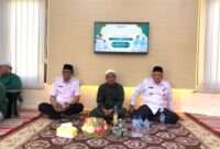 Kepala Brida Sumenep Siswahyudi Bintoro Bersama Kiai Bajuri di Acara Peringatan Maulid Nabi Muhammad SAW