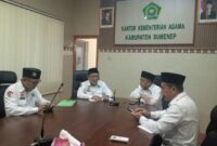 Kepala Kemenag Sumenep H. Abdul Wasid Pimpin Rakor Kemenag Sumenep, Faceprint hingga Hari Santri Jadi Bahasan