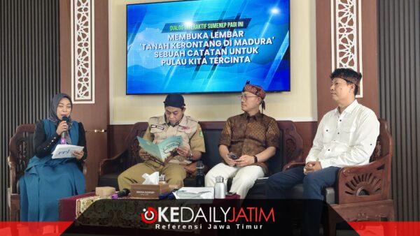 Kak Avan Fathurrahman Bedah Buku Tanah Kerontang di Madura, Angkat Edukasi Kebencanaan