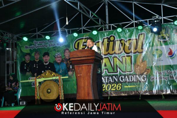 Wabup Sumenep KH Imam Hasyim SH MH Di Pembukaan Festival Tani Ganding 2026