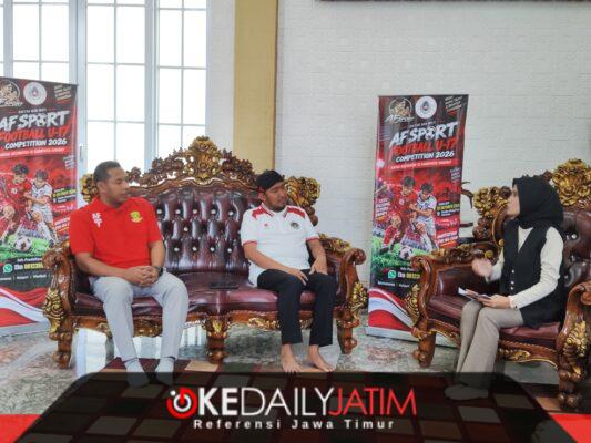 Bupati Sumenep Dr H Achmad Fauzi Wongsojudo SH MH Bersama Ketua ASKAB Febmi Noerdiansyah 