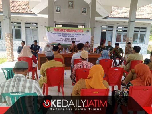 Musrenbangdes Dasuk Barat dan Dasuk Timur Jadi Forum Menyatukan Usulan Pembangunan