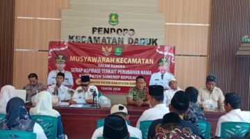 Muscam Dasuk Himpun Aspirasi, Seluruh Desa Dukung Perubahan Nama Sumenep Kepulauan