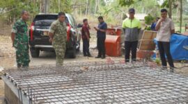 Dandim Sumenep Cek Dua Jembatan Bakti TNI
