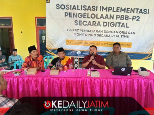 Perkuat Pengelolaan PBB-P2, Bapenda Sumenep Gandeng Kecamatan dan Pemdes Nyamplong