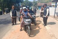 Opgab Bersama di Jalan Simpang Tiga Desa Lalangon Kecamatan Manding, Kamis (10/09/2026)