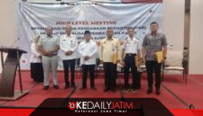 Wabup Sumenep, KH..Imam Hasyim SH MH di Acara HLM Optimalisasi PKB Melalui Digitalisasi Pembayaran Pajak di Kabupaten Sumenep, Hotel Kaberaz, Rabu (23/09/2026)