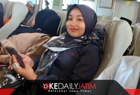 Uslatul Hamida, Pimpinan Abidzar Travel Umrah dan Haji Unit Pulau Sapudi.