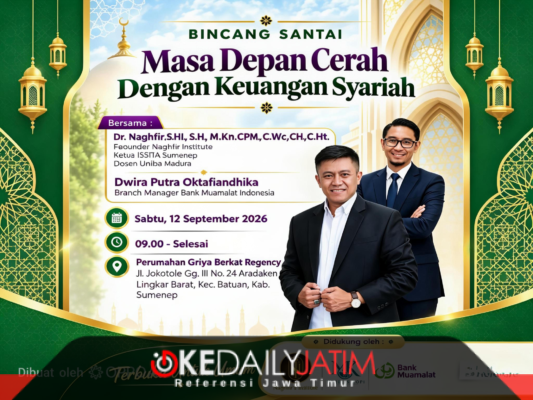 Sumenep Dorong Literasi Keuangan Syariah, Naghfir’s Institute dan Bank Muamalat Gelar Bincang Santai