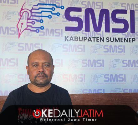 Ketua SMSI Sumenep Wahyudi 