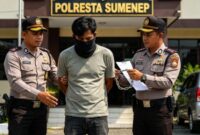 Ilustrasi AI Penangkapan Pelaku Pencabulan Oleh Polisi