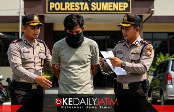 Ilustrasi AI Penangkapan Pelaku Pencabulan Oleh Polisi