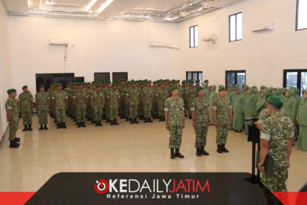 42 Prajurit Naik Pangkat, Dandim 0827/Sumenep Ingatkan Tanggung Jawab Lebih Besar