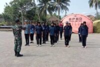 Kontingen Kejurda MAN Sumenep Digembleng Intensif di Yonif TP 931/KJ
