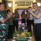 HUT ke-81 TNI, Kapolresta Sumenep Beri Kejutan untuk Dandim 0827