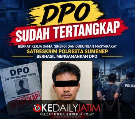 Sempat Masuk DPO, Tersangka Dugaan Penipuan Rp200 Juta Ditangkap Polresta Sumenep