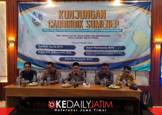 Kunjungi Raas, Kacabdin Sumenep Dorong Sekolah Berani Berinovasi dan Perkuat Mutu Pendidikan