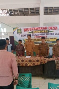 Musrenbangdes 15 Desa di Dasuk Tuntas, Kemiskinan hingga Ketahanan Pangan Jadi Prioritas
