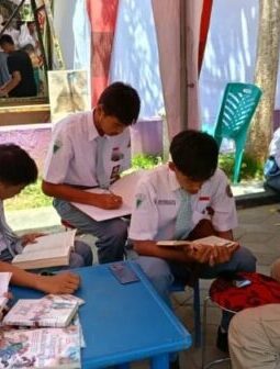 Perpusling Dispusip Hadir di Pekan Literasi Krida Paparika SMAN 1 Sumenep