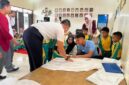 Rutan Sumenep Jadi Ruang Edukasi, Anak TK Belajar Membatik