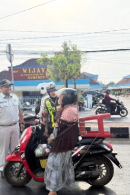 Dorong Budaya Tertib di Jalan, Satlantas Sumenep Apresiasi Pengendara yang Patuh