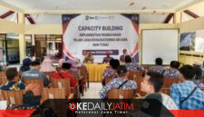 Suasana Capacity Building Implementasi Pajak Tata Boga/Katering Non Tunai di Balai Pendopo Kecamatan Gayam, Kamis (08/10/2026)